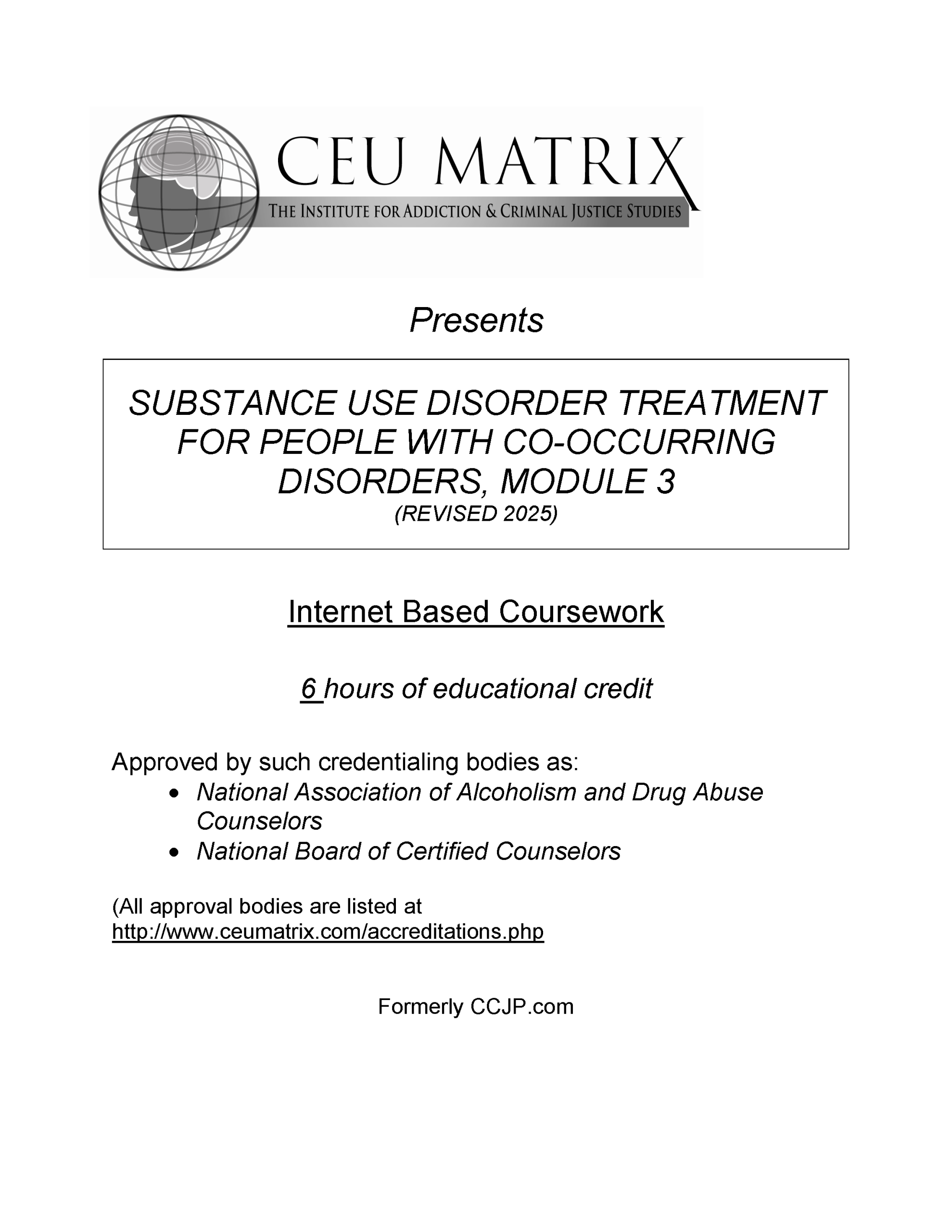 Substance Use Disorder Treatment for People With Co-Occurring Disorders ...