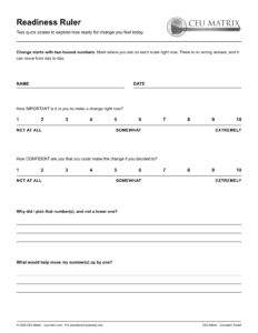Readiness Ruler